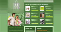 Desktop Screenshot of chinapaperbags.com